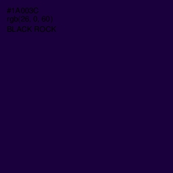 #1A003C - Black Rock Color Image