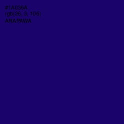 #1A036A - Arapawa Color Image
