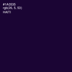 #1A0535 - Haiti Color Image