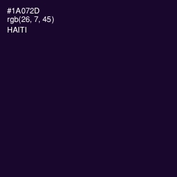#1A072D - Haiti Color Image