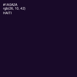 #1A0A2A - Haiti Color Image