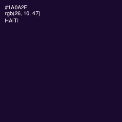 #1A0A2F - Haiti Color Image