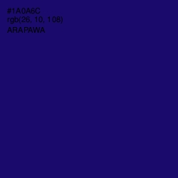 #1A0A6C - Arapawa Color Image