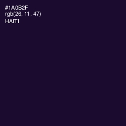 #1A0B2F - Haiti Color Image