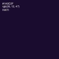 #1A0C2F - Haiti Color Image