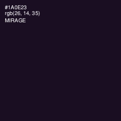 #1A0E23 - Mirage Color Image