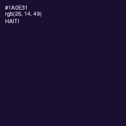 #1A0E31 - Haiti Color Image