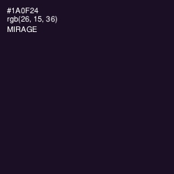 #1A0F24 - Mirage Color Image