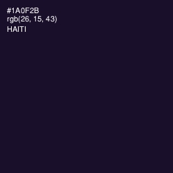 #1A0F2B - Haiti Color Image