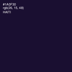 #1A0F30 - Haiti Color Image