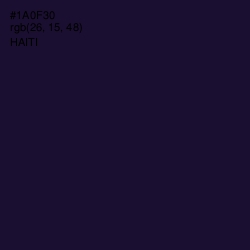 #1A0F30 - Haiti Color Image