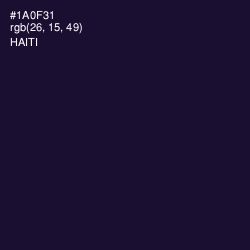 #1A0F31 - Haiti Color Image