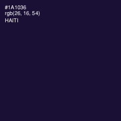 #1A1036 - Haiti Color Image