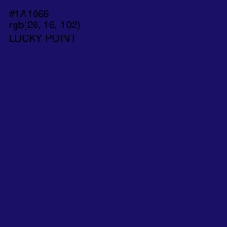 #1A1066 - Lucky Point Color Image