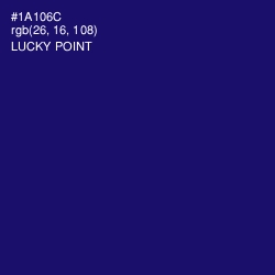 #1A106C - Lucky Point Color Image