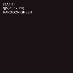 #1A1114 - Rangoon Green Color Image