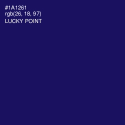 #1A1261 - Lucky Point Color Image
