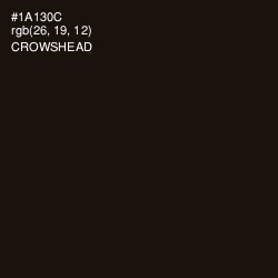 #1A130C - Crowshead Color Image