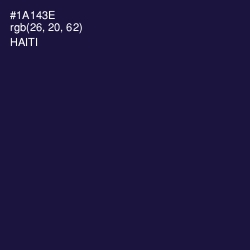 #1A143E - Haiti Color Image
