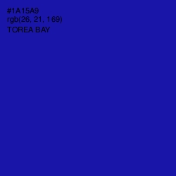 #1A15A9 - Torea Bay Color Image