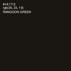 #1A1713 - Rangoon Green Color Image