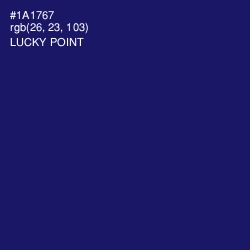 #1A1767 - Lucky Point Color Image
