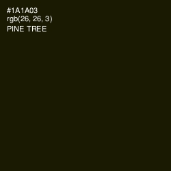 #1A1A03 - Pine Tree Color Image