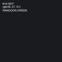 #1A1B1F - Rangoon Green Color Image