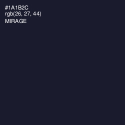 #1A1B2C - Mirage Color Image