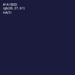 #1A1B3D - Haiti Color Image