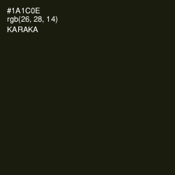 #1A1C0E - Karaka Color Image