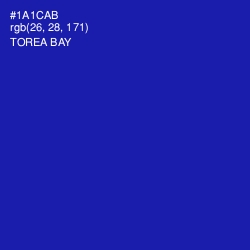 #1A1CAB - Torea Bay Color Image