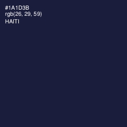 #1A1D3B - Haiti Color Image