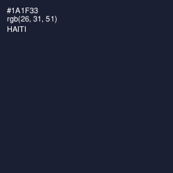 #1A1F33 - Haiti Color Image
