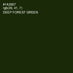 #1A2907 - Deep Forest Green Color Image