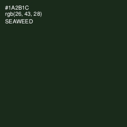 #1A2B1C - Seaweed Color Image