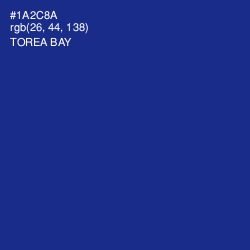 #1A2C8A - Torea Bay Color Image