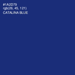 #1A2D79 - Catalina Blue Color Image