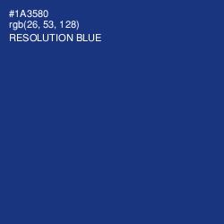 #1A3580 - Resolution Blue Color Image