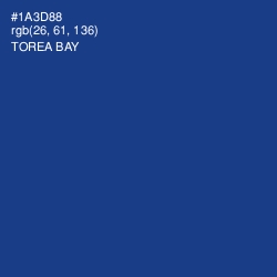 #1A3D88 - Torea Bay Color Image