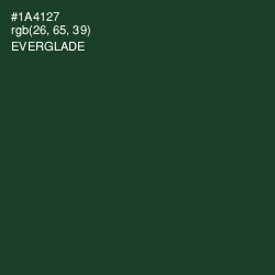 #1A4127 - Everglade Color Image