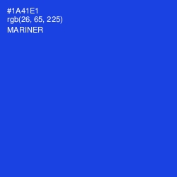 #1A41E1 - Mariner Color Image