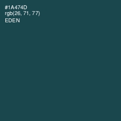 #1A474D - Eden Color Image