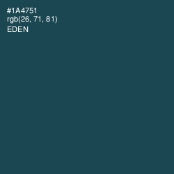 #1A4751 - Eden Color Image