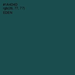 #1A4D4D - Eden Color Image