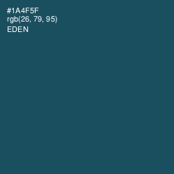 #1A4F5F - Eden Color Image