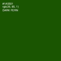 #1A5501 - Dark Fern Color Image