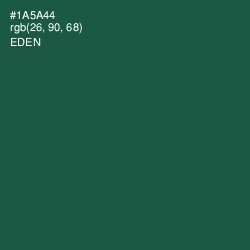 #1A5A44 - Eden Color Image