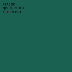 #1A6151 - Green Pea Color Image