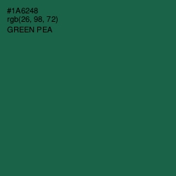 #1A6248 - Green Pea Color Image